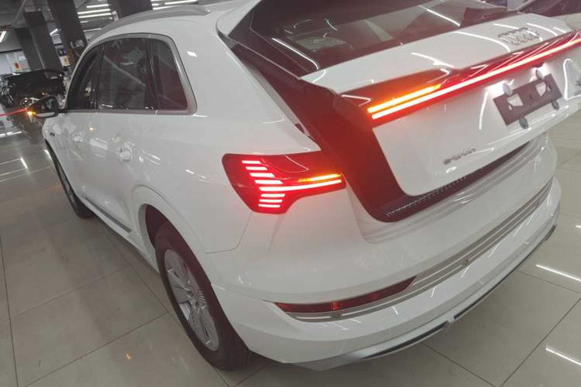 Used Audi e-tron 2021 50 quattro Luxury Edition Rear Left 45 Deg