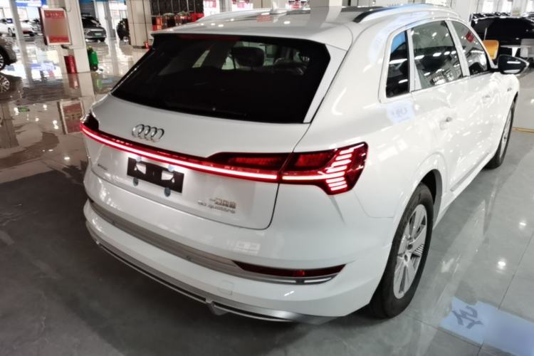 Used Audi e-tron 2021 50 quattro Luxury Edition Rear Right 45 Deg