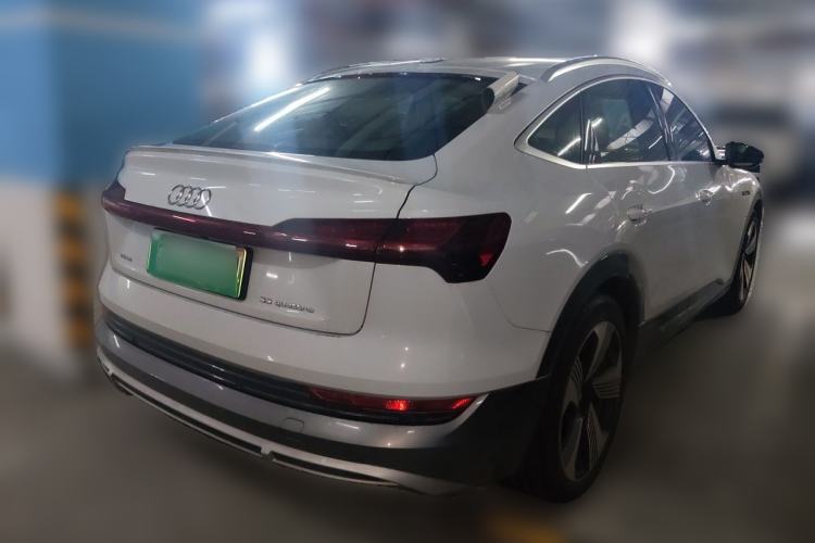 Used Audi e-tron 2021 Sportback 55 quattro Prestige Edition Rear Right 45 Deg