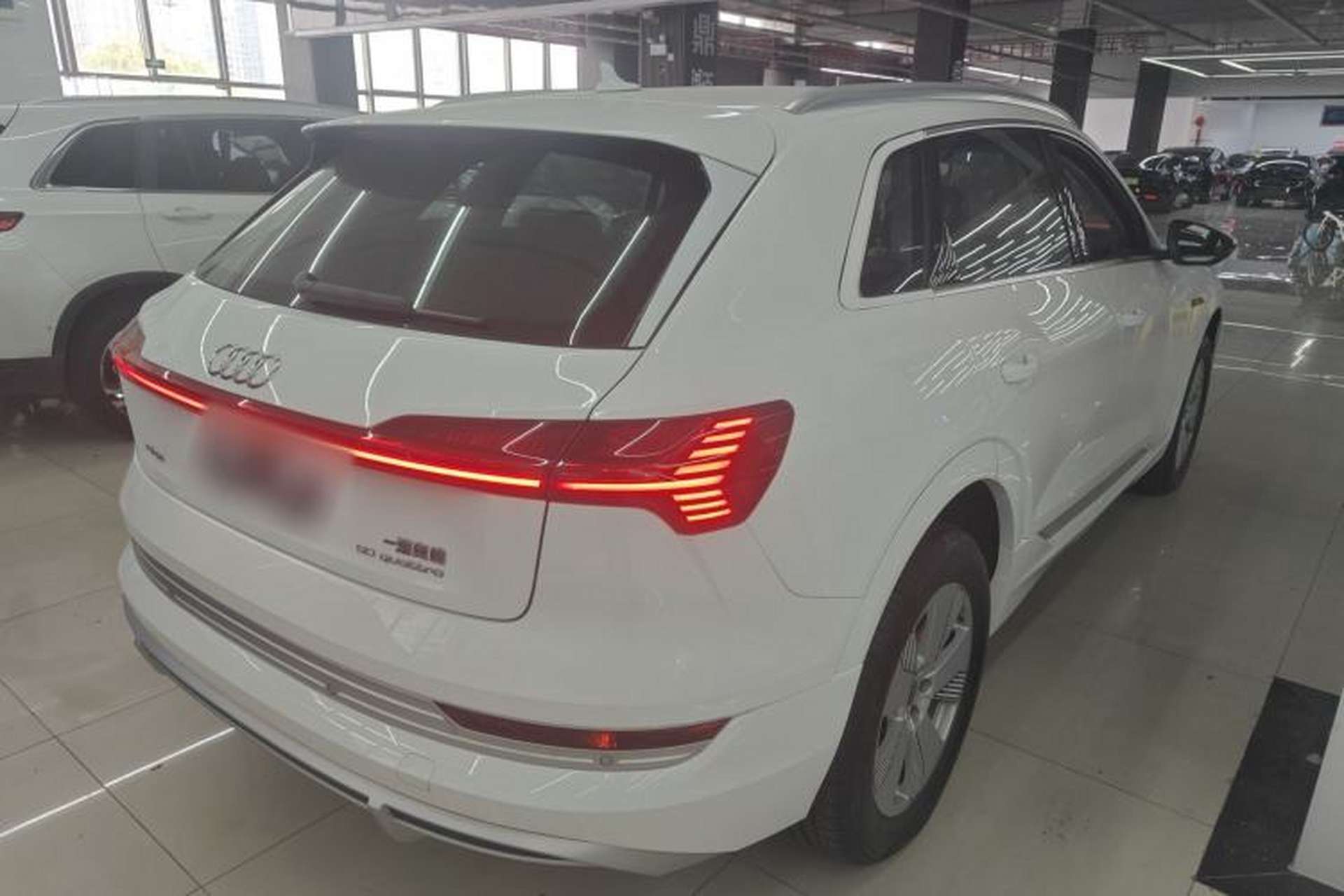 Used Audi e-tron 2021 50 quattro Luxury Edition Rear Right 45 Deg
