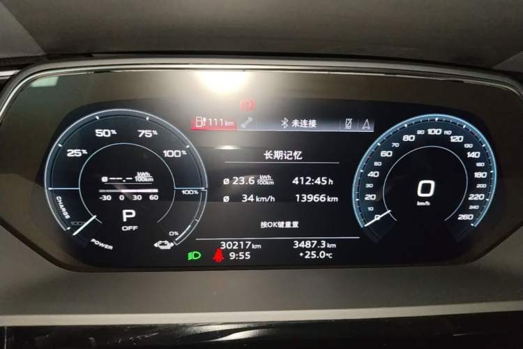 Used Audi e-tron 2021 50 quattro Prestige Edition Instrument Cluster