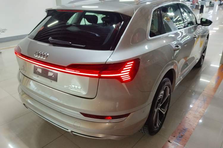 Used Audi e-tron 2021 50 quattro Prestige Edition Rear Right 45 Deg
