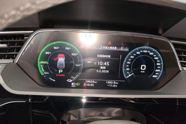 Used Audi e-tron 2022 Sportback 55 quattro Luxury Model Instrument Cluster