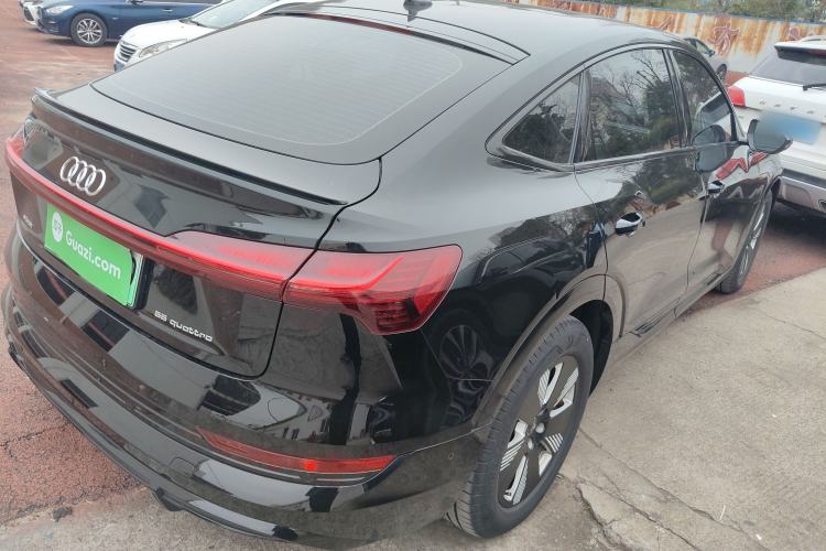 Used Audi e-tron 2022 Sportback 55 quattro Luxury Model Rear Right 45 Deg