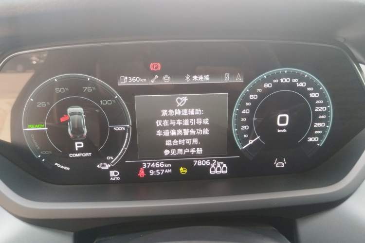 Used Audi e-tron GT 2023 Basic Model Instrument Cluster