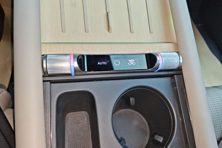 Used Audi E5 Sportback 2026 Pioneer Plus Model Audio And AC Panel