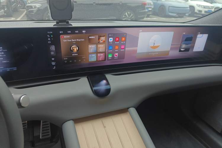 Used Audi E5 Sportback 2026 Pioneer Plus Model Audio And AC Panel