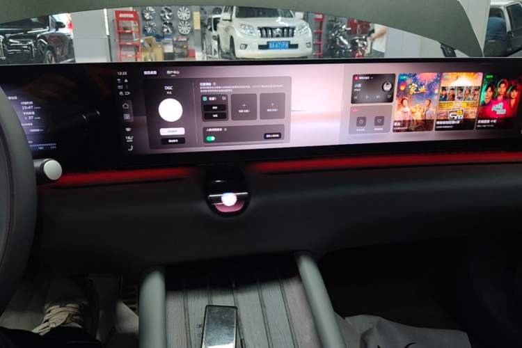 Used Audi E5 Sportback 2026 Pioneer Plus Model Audio And AC Panel