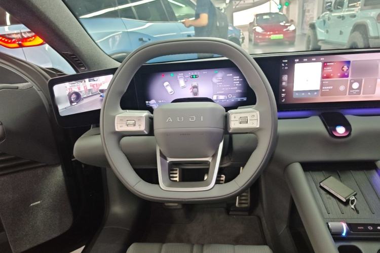 Used Audi E5 Sportback 2026 Pioneer Quattro Model Steering Wheel
