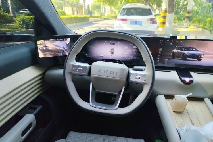 Used Audi E5 Sportback 2026 Pioneer Plus Model Steering Wheel
