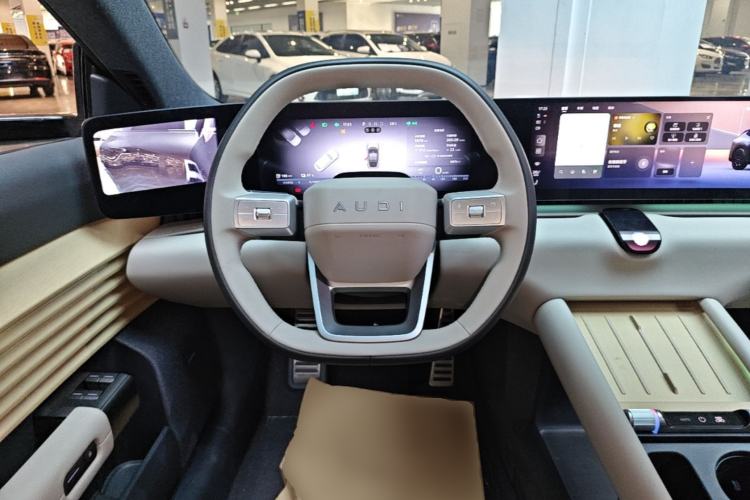 Used Audi E5 Sportback 2026 Pioneer Plus Model Steering Wheel