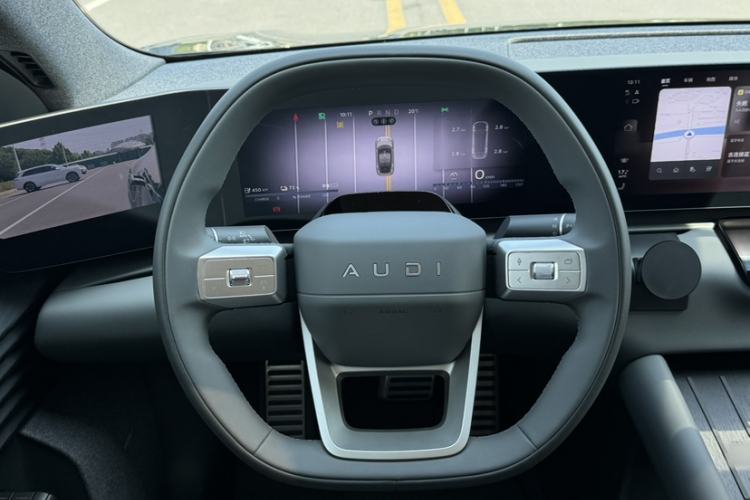 Used Audi E5 Sportback 2026 Pioneer Plus Model Steering Wheel