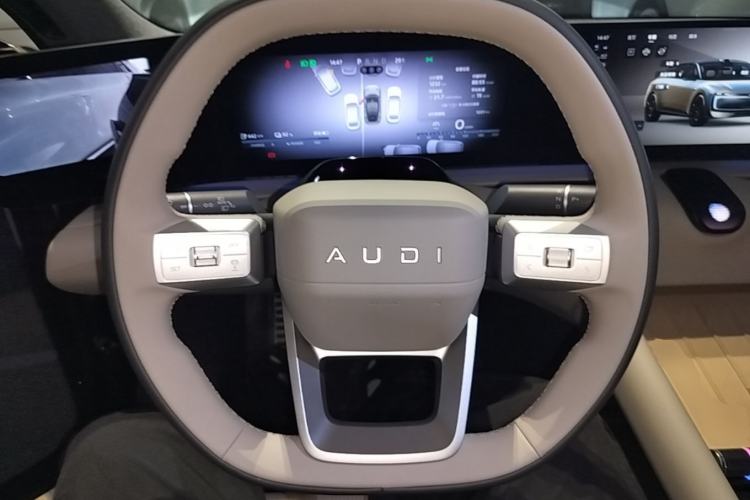 Used Audi E5 Sportback 2026 Pioneer Model Steering Wheel