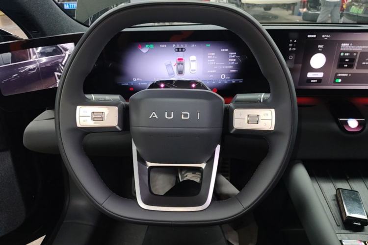 Used Audi E5 Sportback 2026 Pioneer Plus Model Steering Wheel