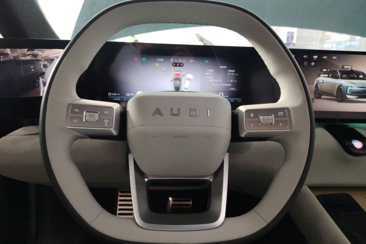 Used Audi E5 Sportback 2026 Flagship Quattro Model Steering Wheel