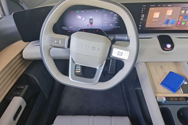 Used Audi E5 Sportback 2026 Pioneer Plus Model Steering Wheel