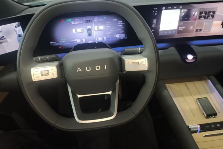 Used Audi E5 Sportback 2026 Pioneer Plus Model Steering Wheel