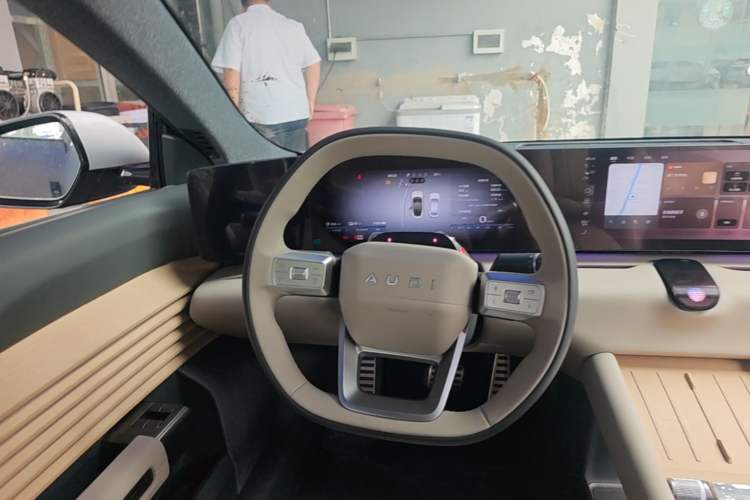 Used Audi E5 Sportback 2026 Pioneer Model Steering Wheel