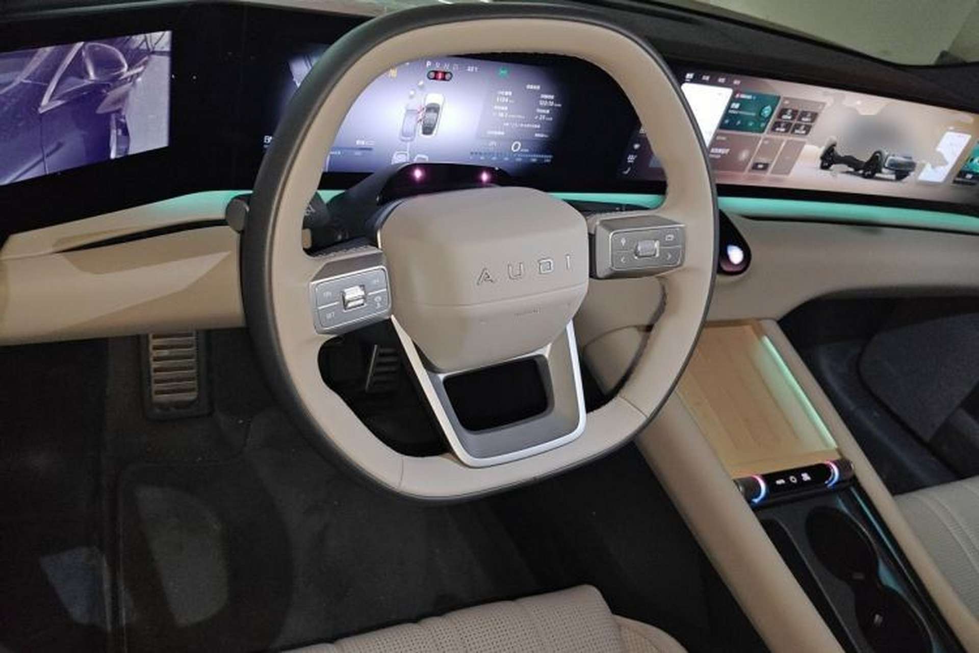 Used Audi E5 Sportback 2026 Pioneer Quattro Model Steering Wheel