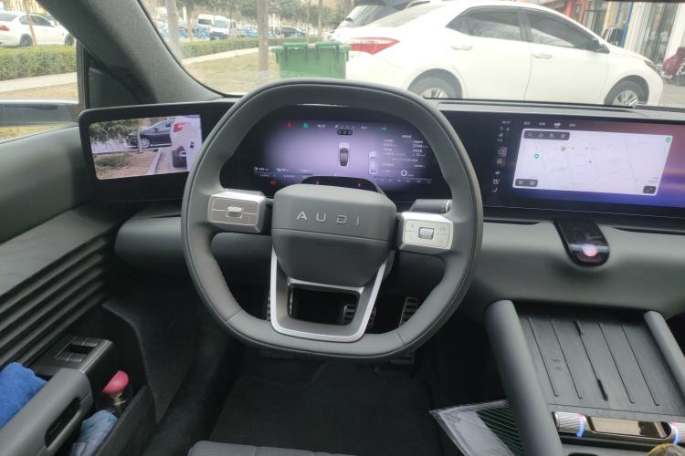 Used Audi E5 Sportback 2026 Pioneer Plus Model Steering Wheel