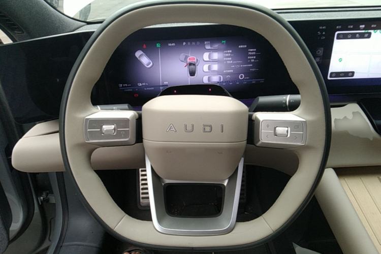 Used Audi E5 Sportback 2026 Pioneer Quattro Model Steering Wheel
