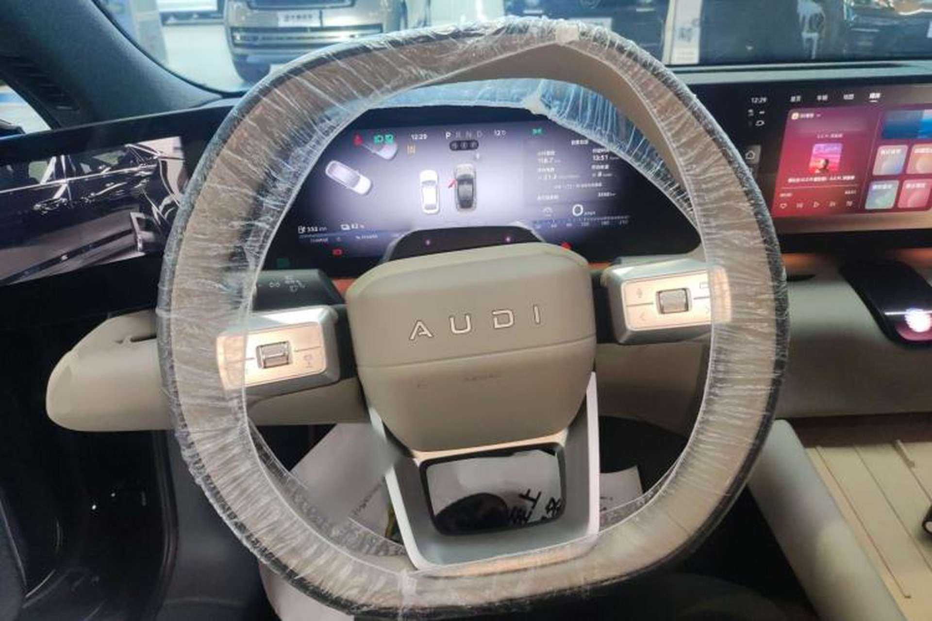 Used Audi E5 Sportback 2026 Pioneer Model Steering Wheel