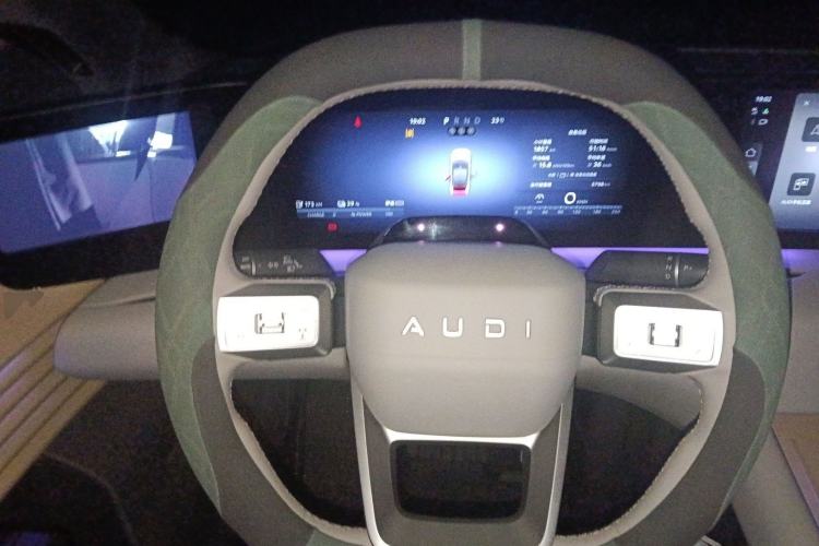 Used Audi E5 Sportback 2026 Pioneer Plus Model Steering Wheel