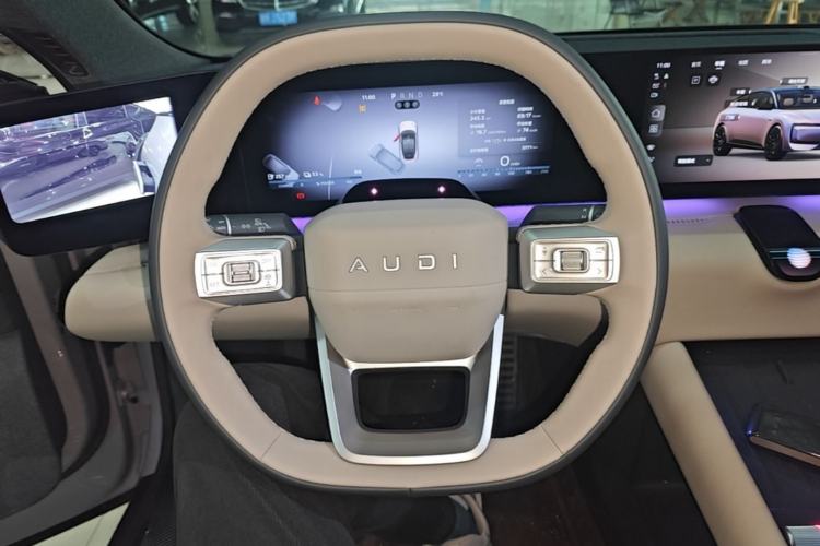 Used Audi E5 Sportback 2026 Pioneer Plus Model Steering Wheel