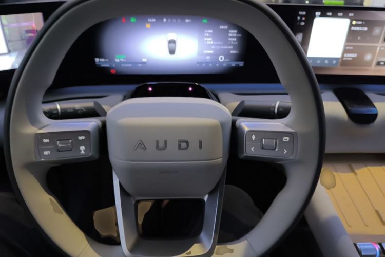 Used Audi E5 Sportback 2026 Flagship Quattro Model Steering Wheel