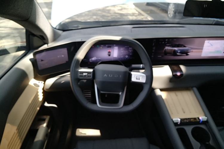 Used Audi E5 Sportback 2026 Pioneer Plus Model Steering Wheel