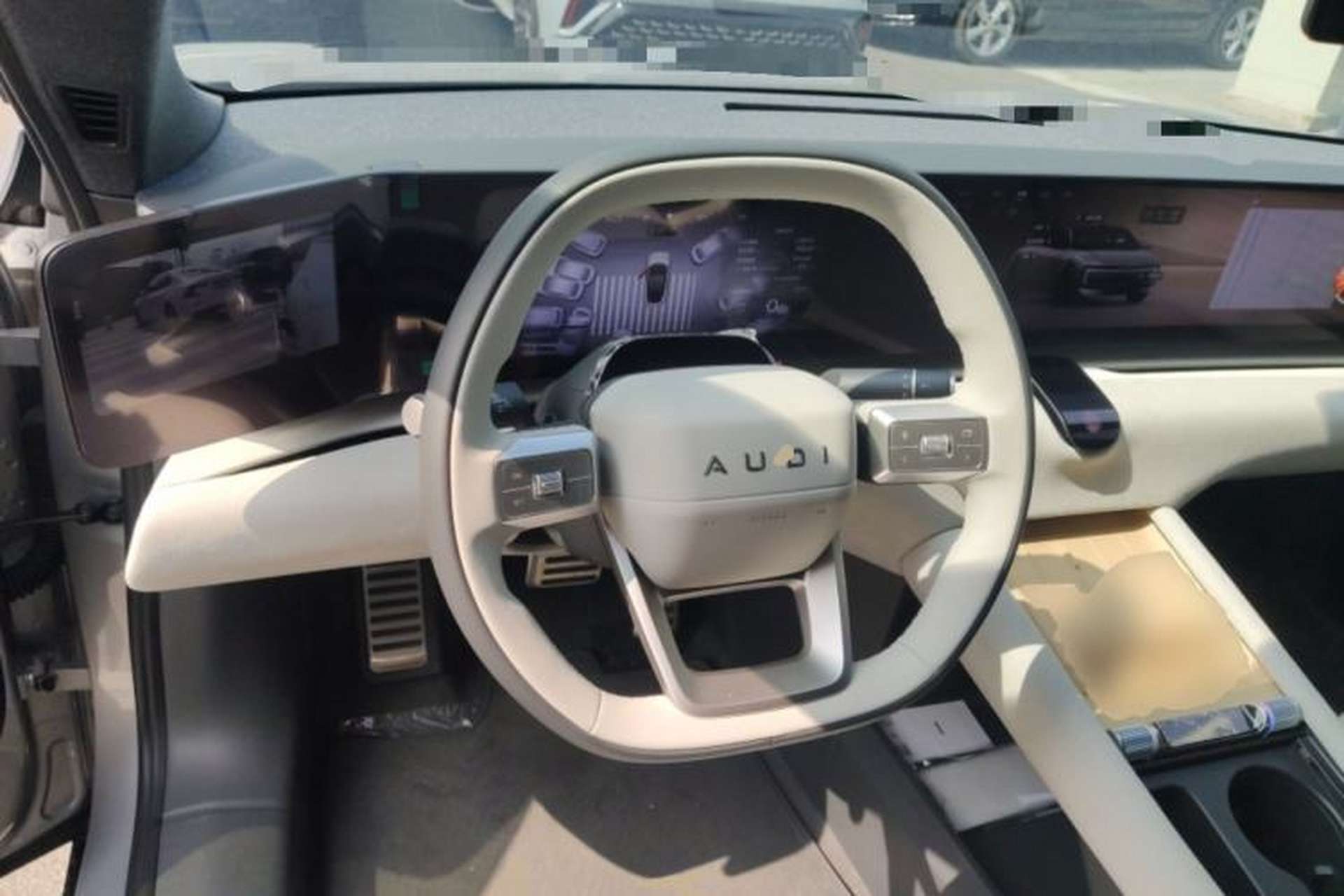 Used Audi E5 Sportback 2026 Flagship Quattro Model Steering Wheel