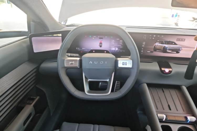 Used Audi E5 Sportback 2026 Designated Performance Quattro Model Steering Wheel