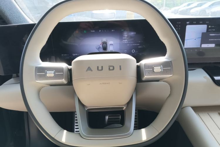 Used Audi E5 Sportback 2026 Pioneer Quattro Model Steering Wheel