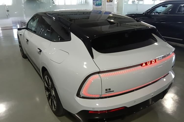 Used Audi E5 Sportback 2026 Flagship Quattro Model Rear Left 45 Deg