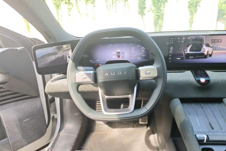 Used Audi E5 Sportback 2026 Flagship Quattro Model Steering Wheel