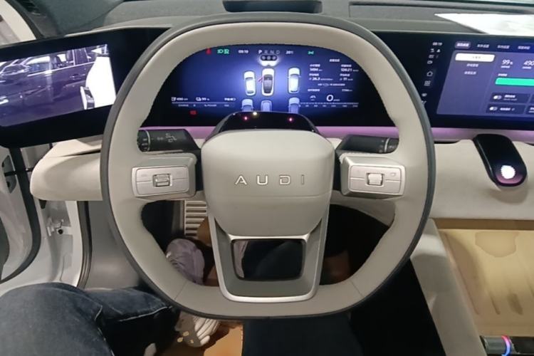 Used Audi E5 Sportback 2026 Flagship Quattro Model Steering Wheel