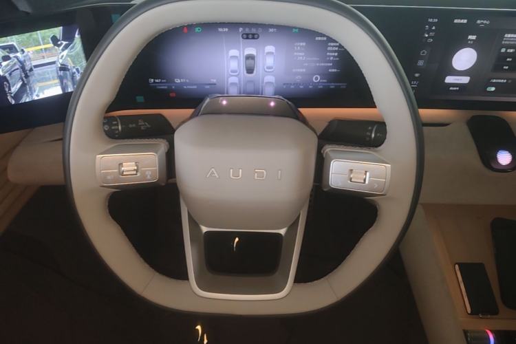 Used Audi E5 Sportback 2026 Flagship Quattro Model Steering Wheel