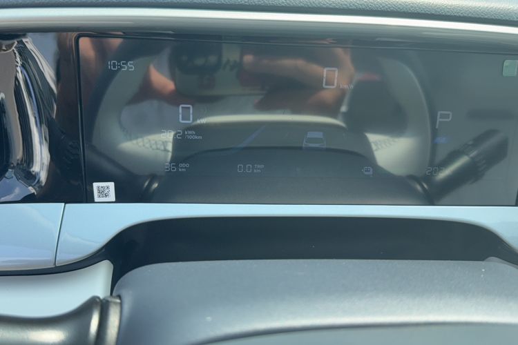 Used Audi Geome 2025 310km Youth Edition Odometer Close Up