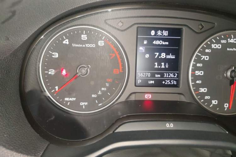 Used Audi Q2L 2018 35 TFSI Launch Exclusive Edition China VI Odometer Close Up