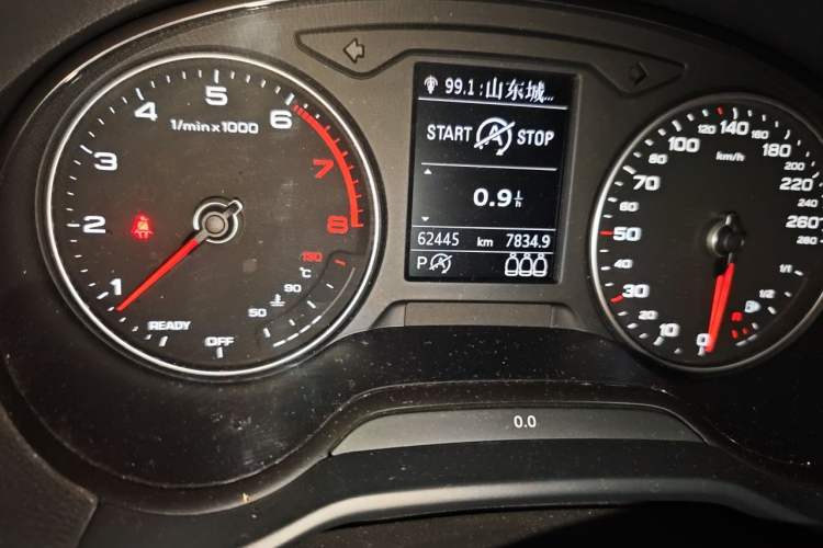 Used Audi Q2L 2018 35 TFSI Fashion Dynamic Version China VI Emission Standard Odometer Close Up