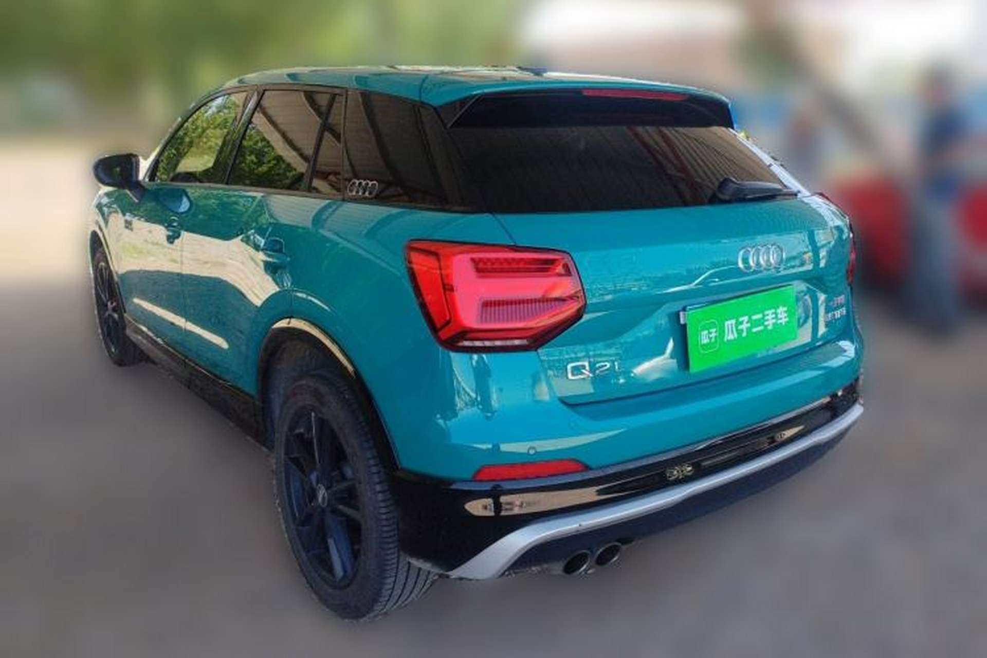 Used Audi Q2L 2018 35 TFSI Fashion Dynamic Version China V Emission Standard Rear Left 45 Deg