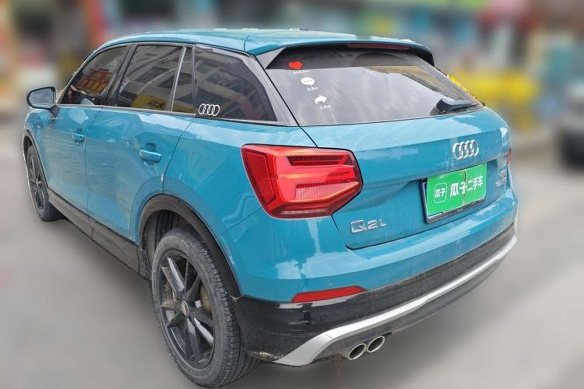 Used Audi Q2L 2018 35 TFSI Launch Exclusive Edition China VI Rear Left 45 Deg