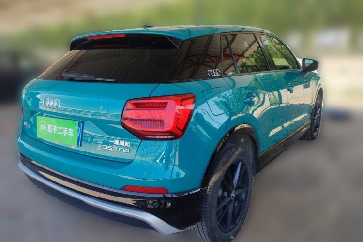 Used Audi Q2L 2018 35 TFSI Fashion Dynamic Version China V Emission Standard Rear Right 45 Deg