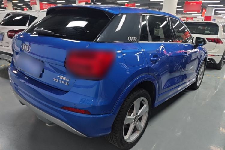 Used Audi Q2L 2018 35 TFSI Fashionable & Elegant Version China VI Emission Standard Rear Right 45 Deg