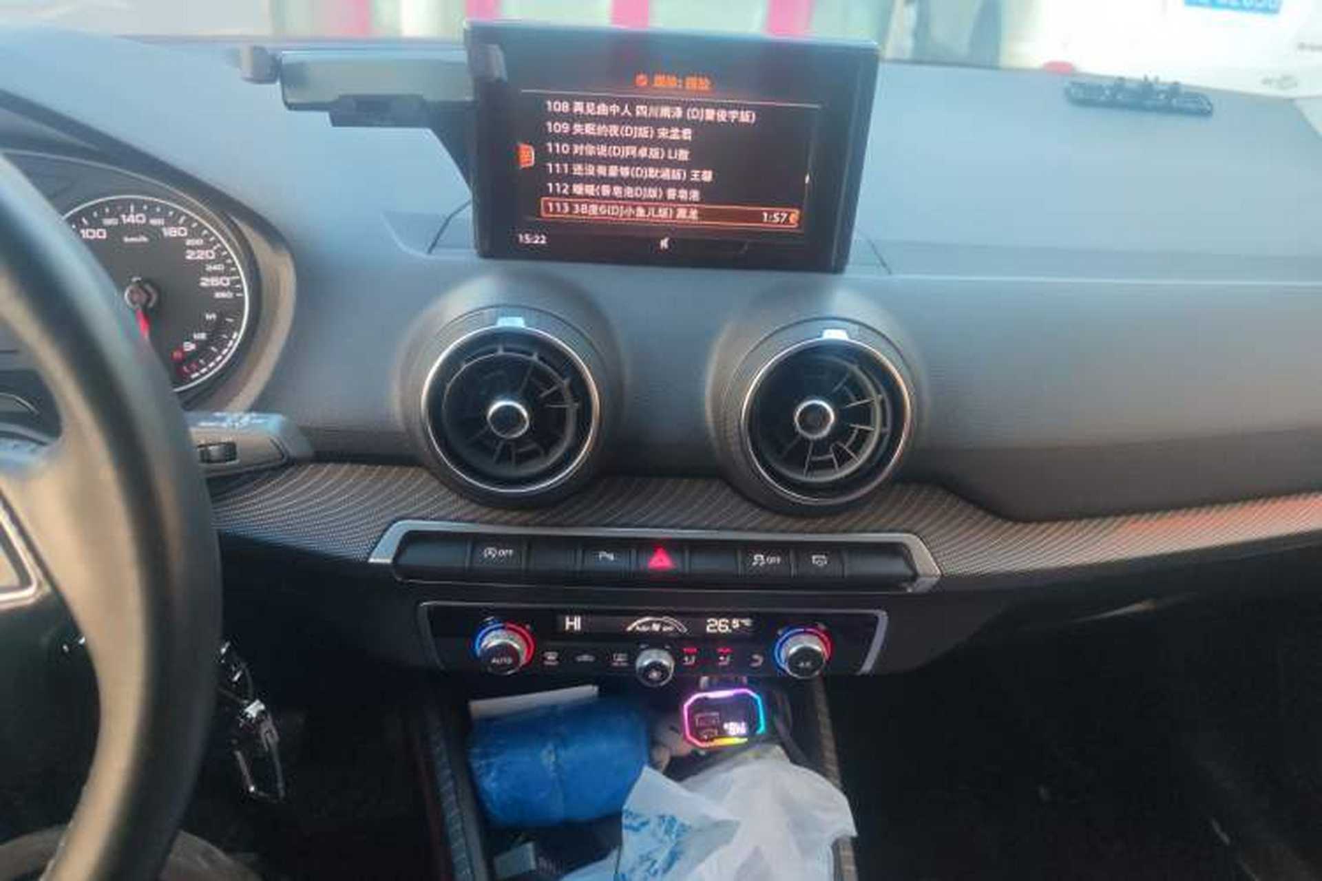 Used Audi Q2L 2018 35 TFSI Launch Exclusive Edition China V Audio And AC Panel
