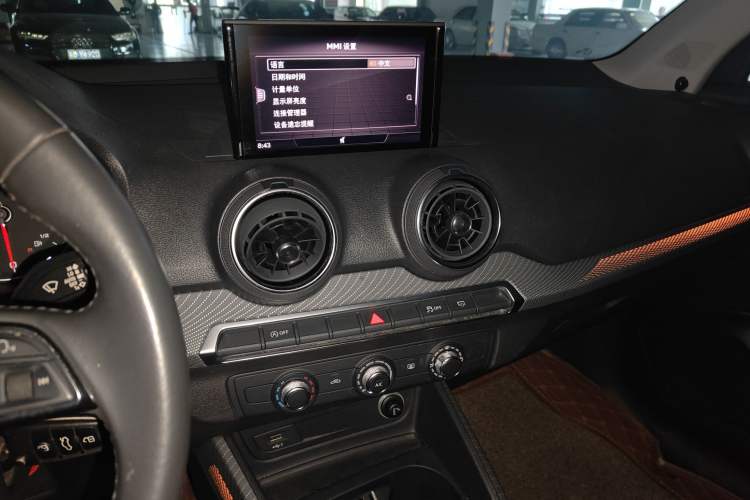 Used Audi Q2L 2018 35 TFSI Launch Exclusive Edition China VI Audio And AC Panel