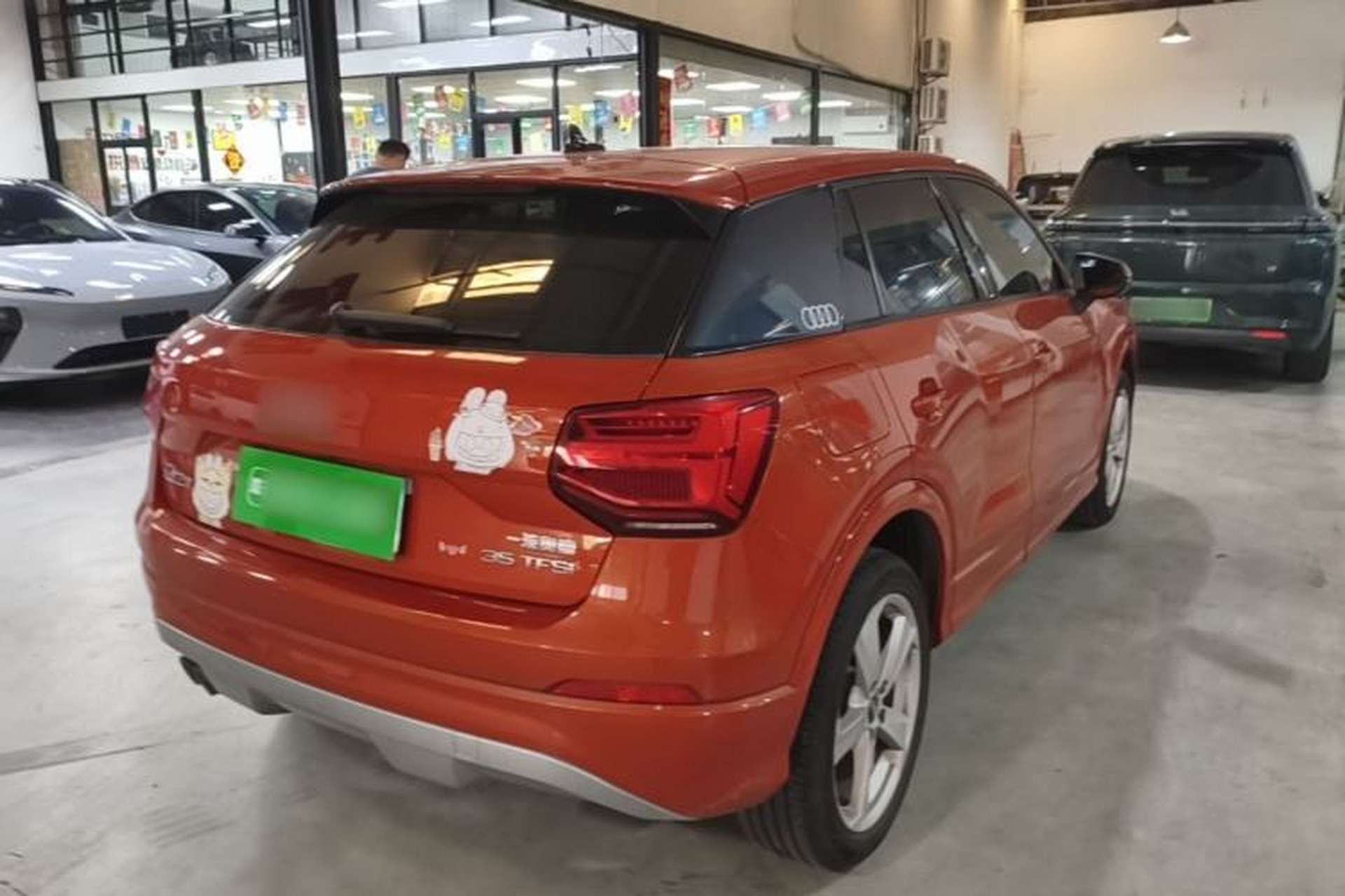 Used Audi Q2L 2018 35 TFSI Fashionable & Elegant Version China VI Emission Standard Rear Right 45 Deg