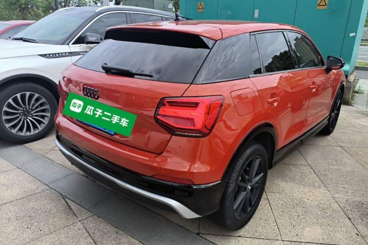 Used Audi Q2L 2018 35 TFSI Launch Exclusive Edition China VI Rear Right 45 Deg