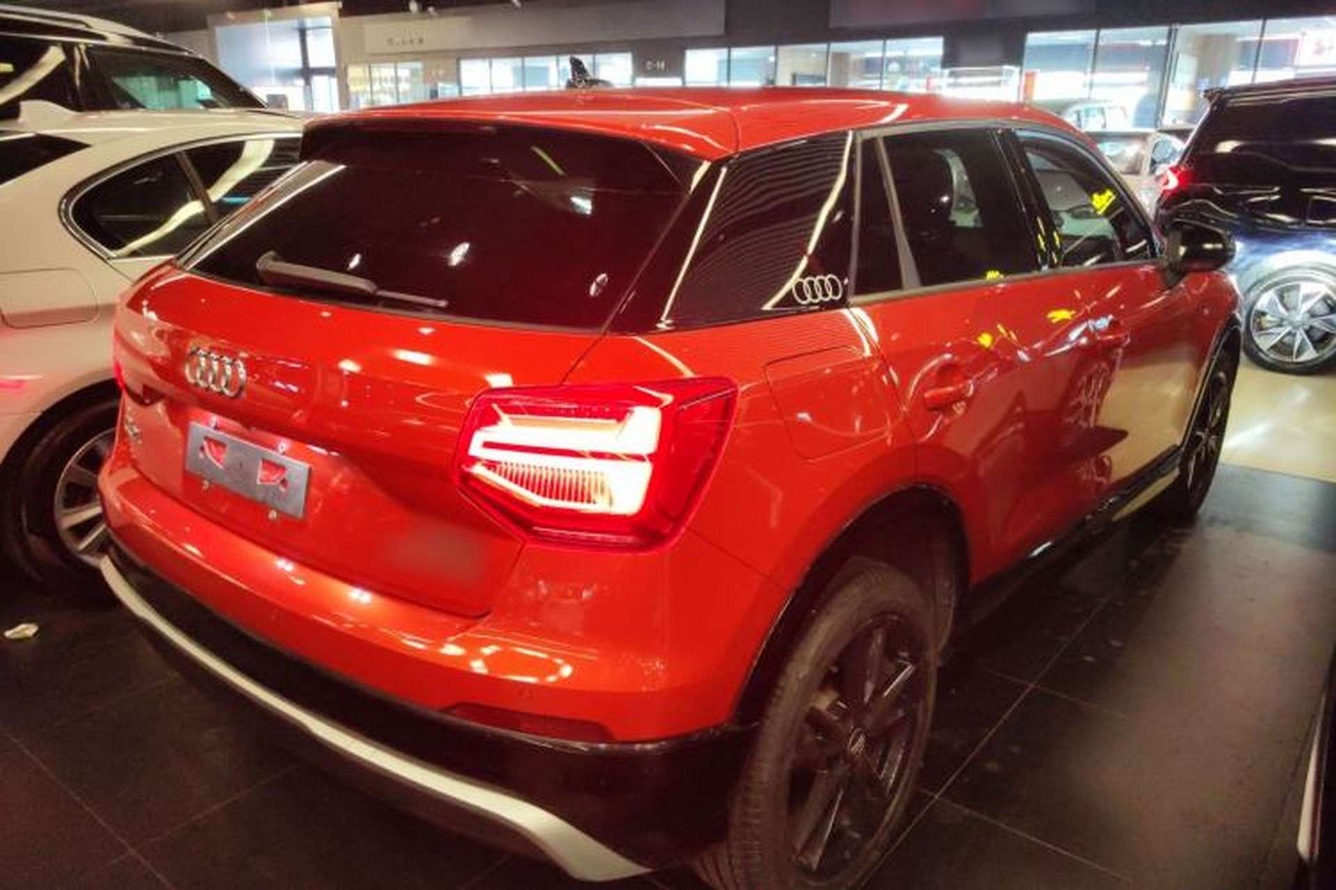 Used Audi Q2L 2018 35 TFSI Launch Exclusive Edition China VI Rear Right 45 Deg
