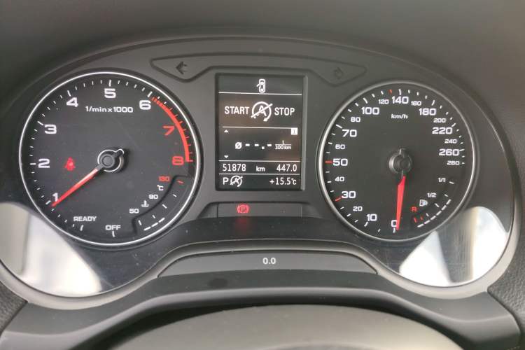 Used Audi Q2L 2018 35 TFSI Launch Exclusive Edition China VI Odometer Close Up